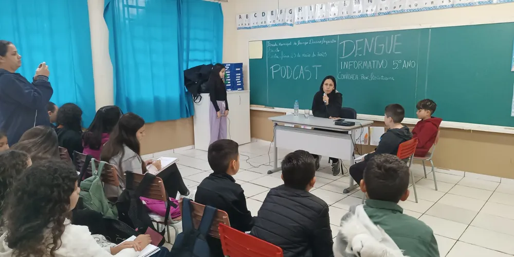 Atuação jornalística foi um dos grandes momentos em sala