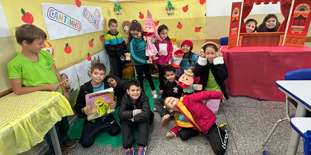 Espaço estimula bons hábitos dos alunos