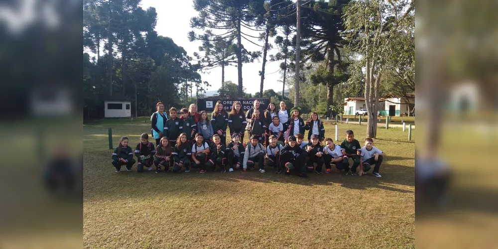 Saída a campo permitiu ampliar conhecimento sobre temática abordada em sala