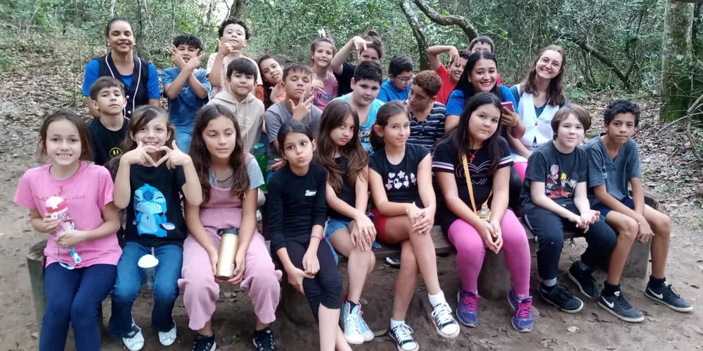 Professora destacou conhecimento, diversão e fascínio durante saída a campo