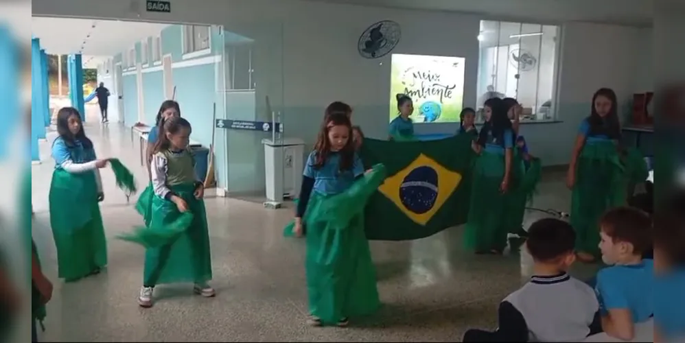 Educandos puderam trazer importantes conceitos com a encenação