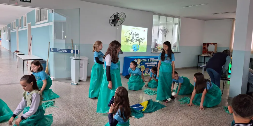 Professora destacou que proposta trouxe reflexão e debate sobre questões ambientais