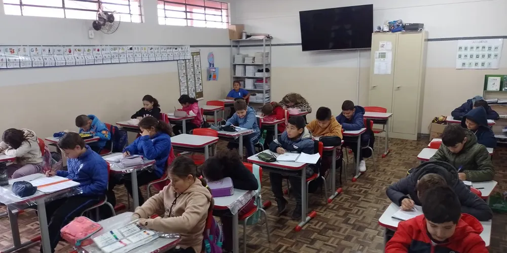 Educandos se engajaram na proposta em sala de aula