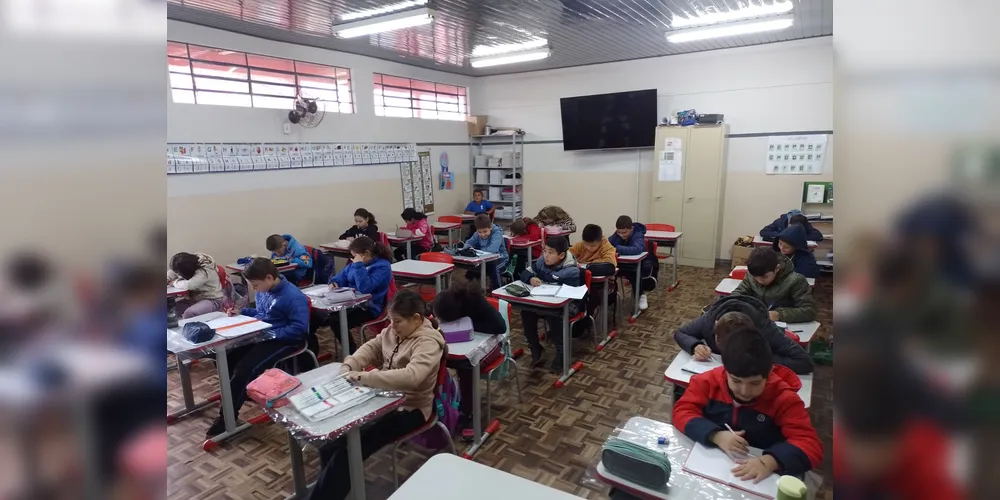 Educandos se engajaram na proposta em sala de aula