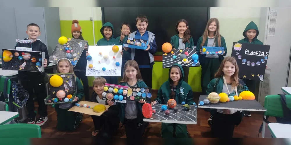 Protagonismo e amplo conhecimento astronômico foram aplicados em sala