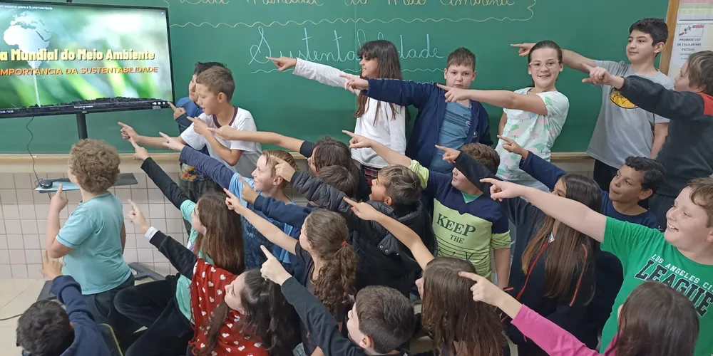 Recurso audiovisual foi um dos grandes destaques em sala de aula