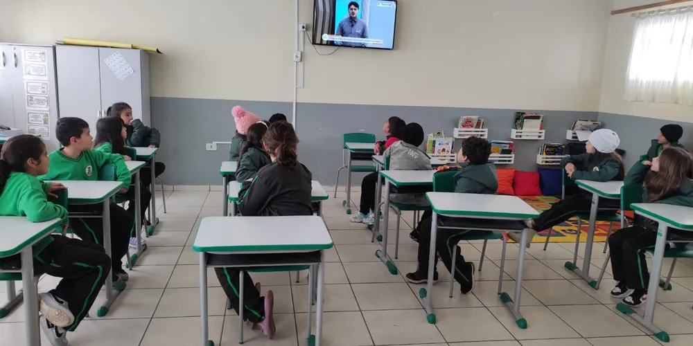 Recurso audiovisual contribuiu amplamente com entendimento em sala de aula