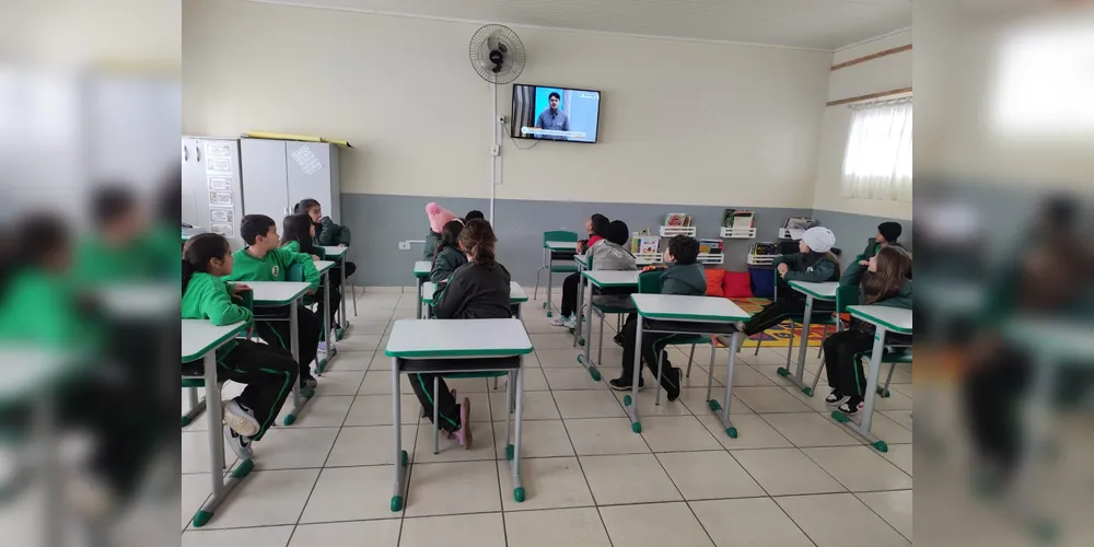 Recurso audiovisual contribuiu amplamente com entendimento em sala de aula