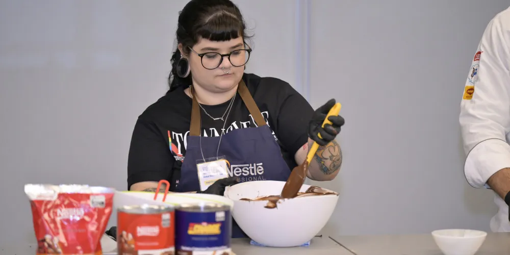 Caroline Barbosa, aluna formada do curso