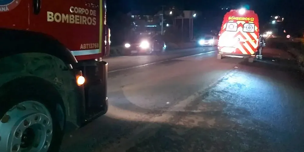 O menino foi socorrido em estado grave