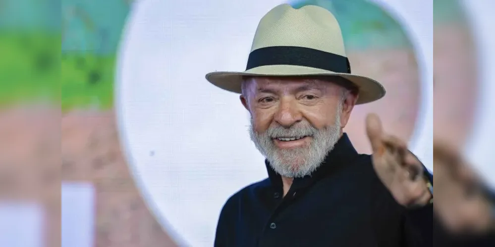 Lula participou do lançamento do Programa Solo Vivo, em Campo Verde (MT), nesta manhã