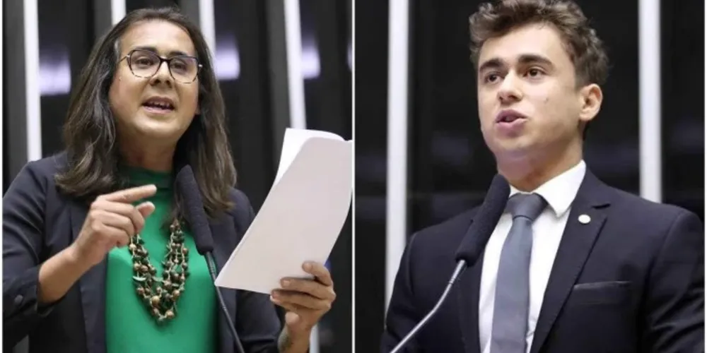 A deputada Duda celebrou a decisão contra Nikolas, que não cabe mais recurso