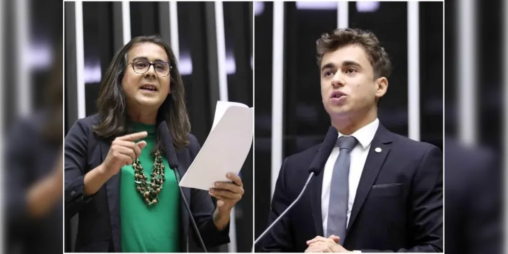 A deputada Duda celebrou a decisão contra Nikolas, que não cabe mais recurso