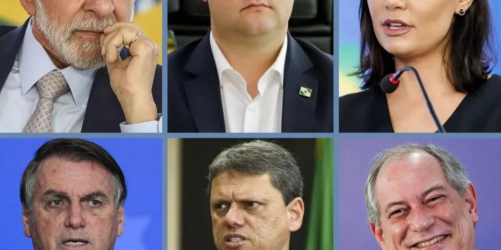 Na consulta da Paraná Pesquisas, seis nomes aparecem com maior destaque, dentro do estado