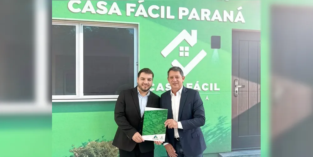 Motta Ribeiro e Gerson Nunes estiveram em Curitiba nesta terça-feira (13).