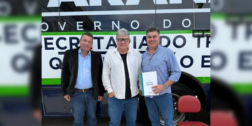 entrega oficial contou com a presença de Altamir Sanson, Alysson Yamaguchi e Adrissano Santos