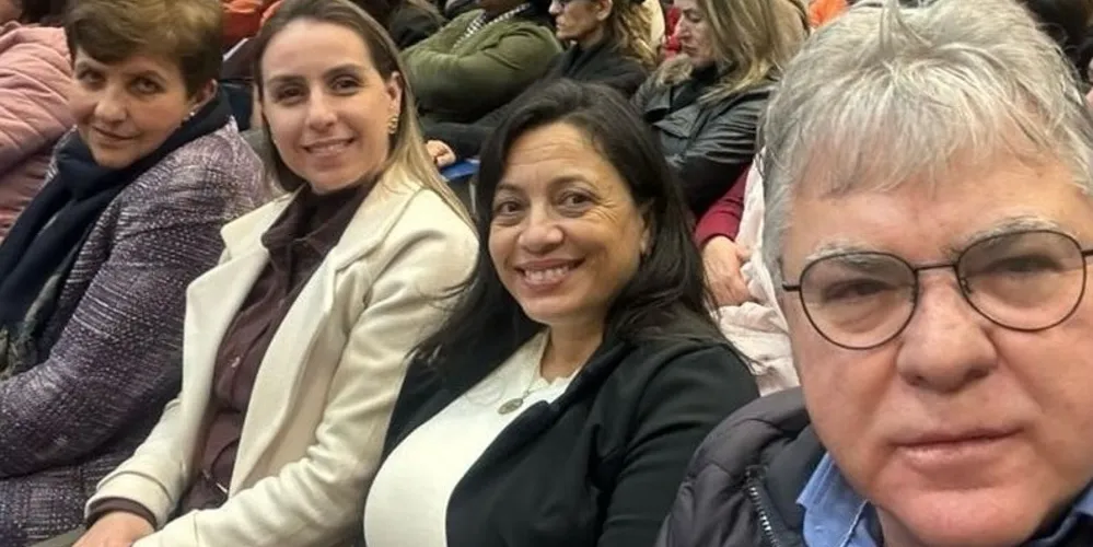 Altamir Sanson e demais lideranças municipais estiveram em Curitiba