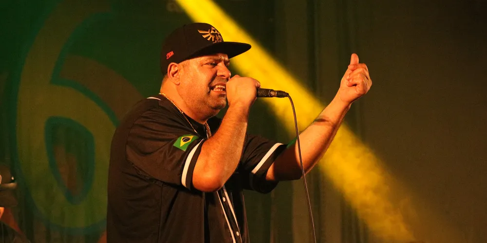 O rapper Gueg é um dos artistas que se apresentará na 1º edição do Semeando a Boa Semente