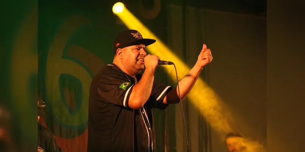 O rapper Gueg é um dos artistas que se apresentará na 1º edição do Semeando a Boa Semente