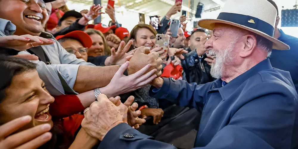 O presidente Lula ressaltou seu compromisso com a comunidade do Maila Sabrina