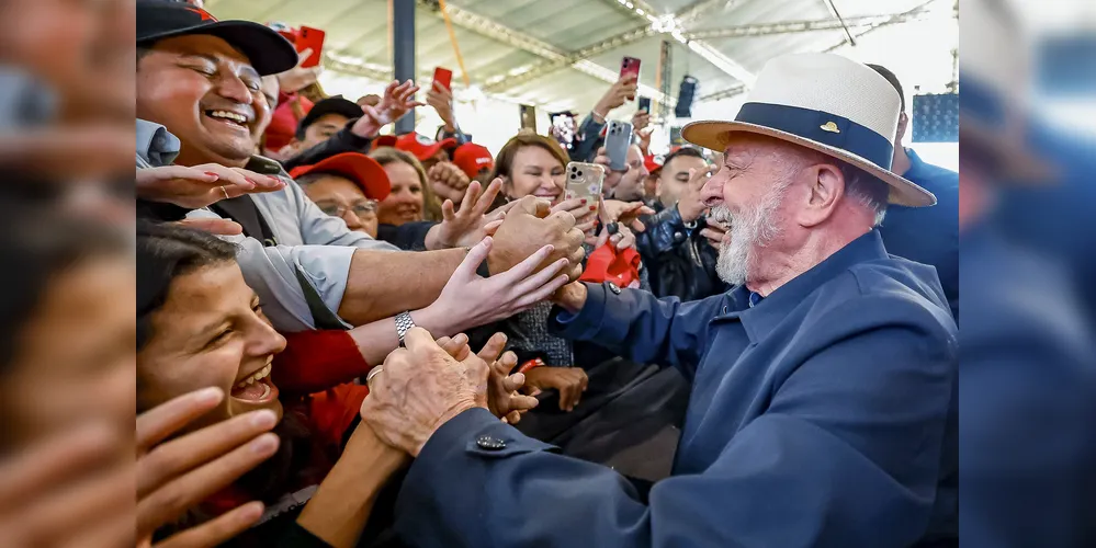 O presidente Lula ressaltou seu compromisso com a comunidade do Maila Sabrina