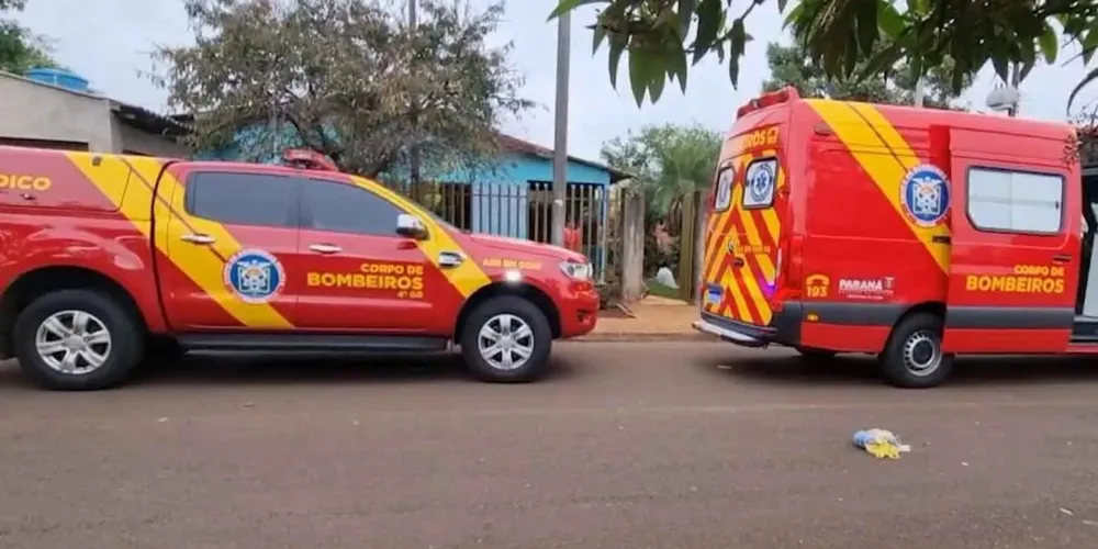 O menino sofreu uma parada cardiorrespiratória