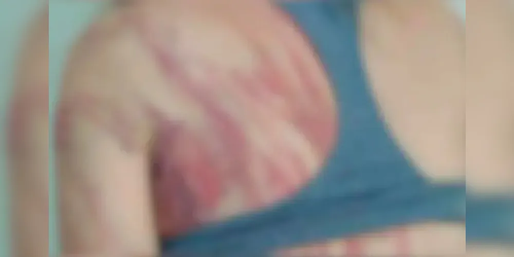 A mulher pediu socorro em um hospital