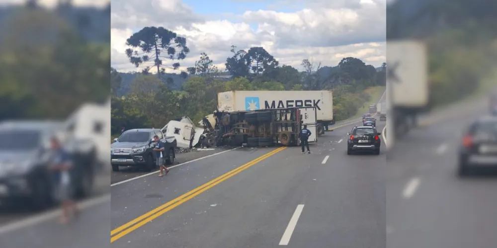 Colisão aconteceu nas proximidades da Colônia Maciel