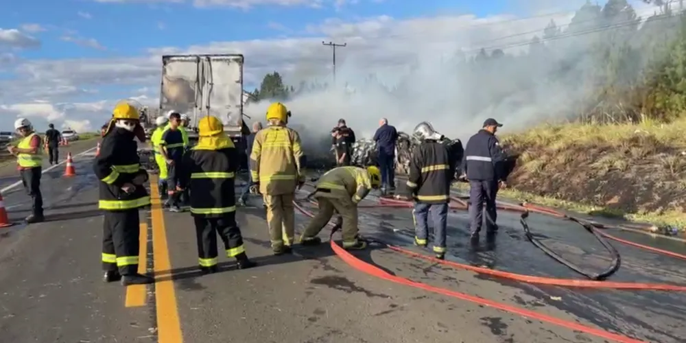 Acidente aconteceu próximo ao trevo de Imbituva
