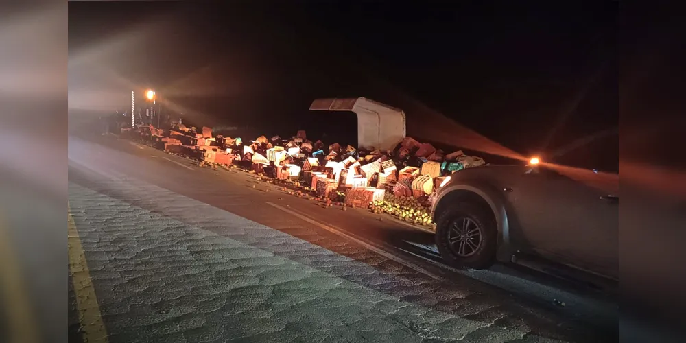 Tombamento ocorreu no KM 12