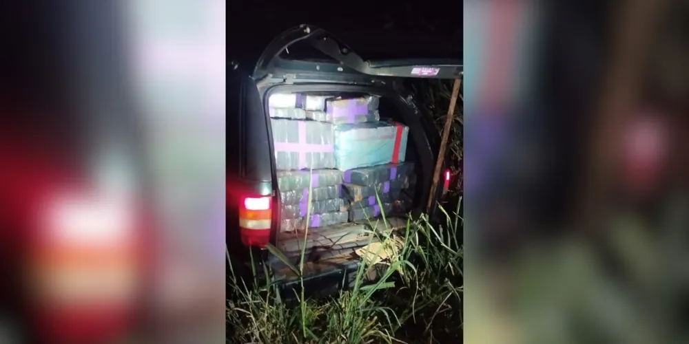 A droga estava localizada dentro do veículo