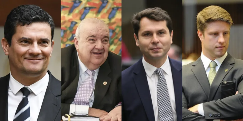 Sérgio Moro lidera as pesquisas, já Greca, Curi e Requião Filho estão tecnicamente empatados