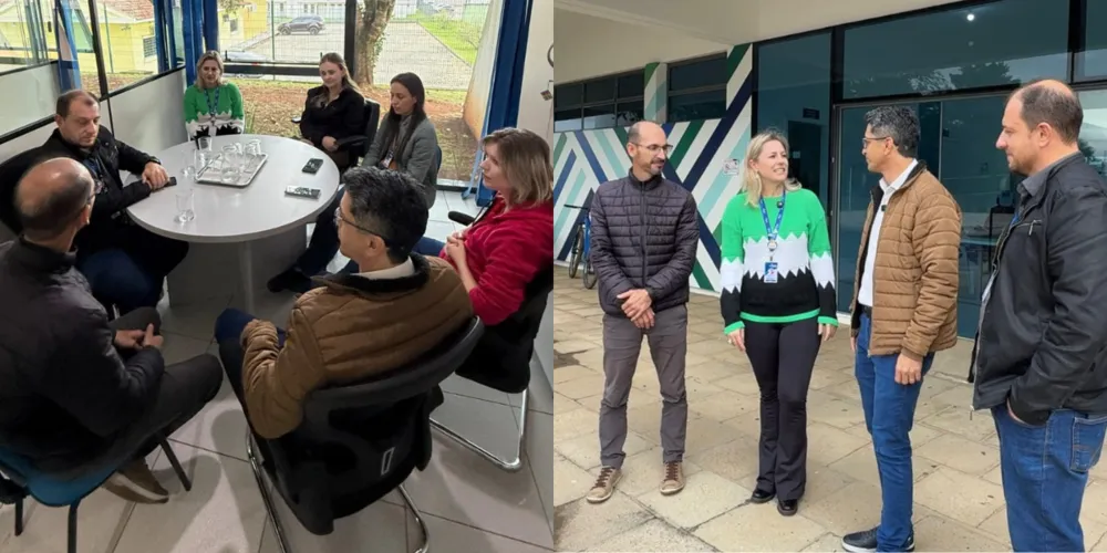 A presidente da Fundação de Assistência Social de Ponta Grossa, Tatyana Denise Belo, esteve no local