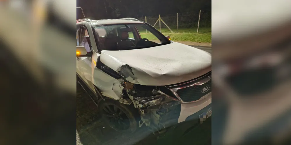 A batida ocorreu por volta das 18h50