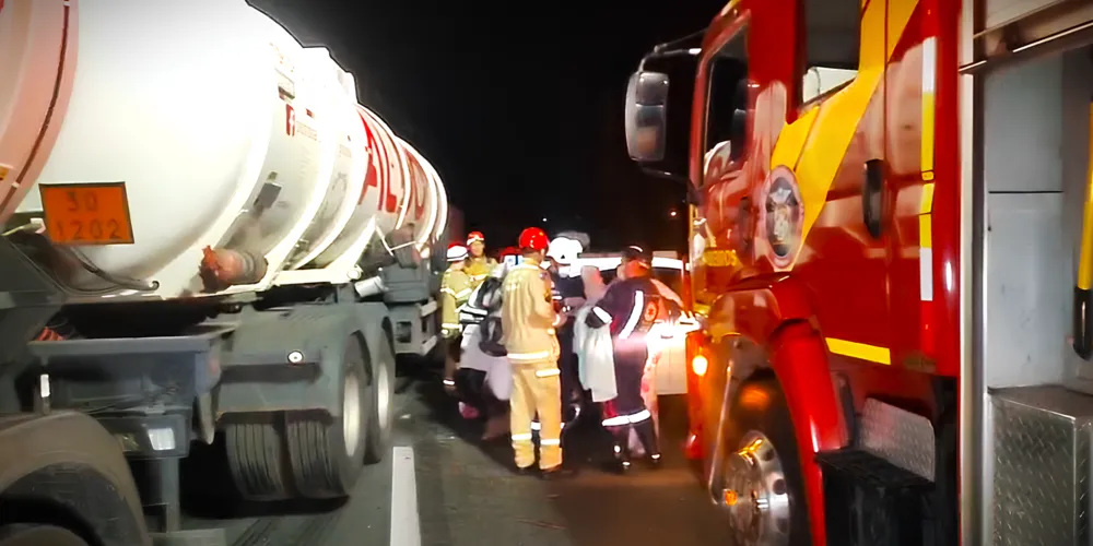 Várias equipes de socorro foram acionadas para o local da ocorrência