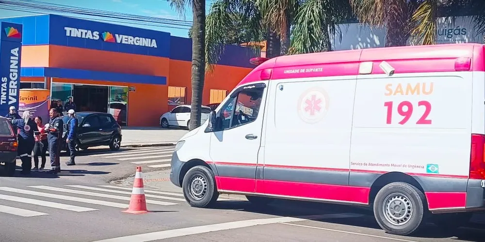 Uma idosa, de 69 anos, recebeu atendimentos do Samu