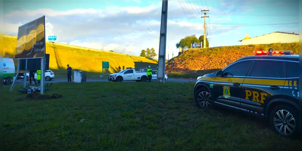 Equipe da PRF foi acionada para a ocorrência, nesta quinta-feira (15)