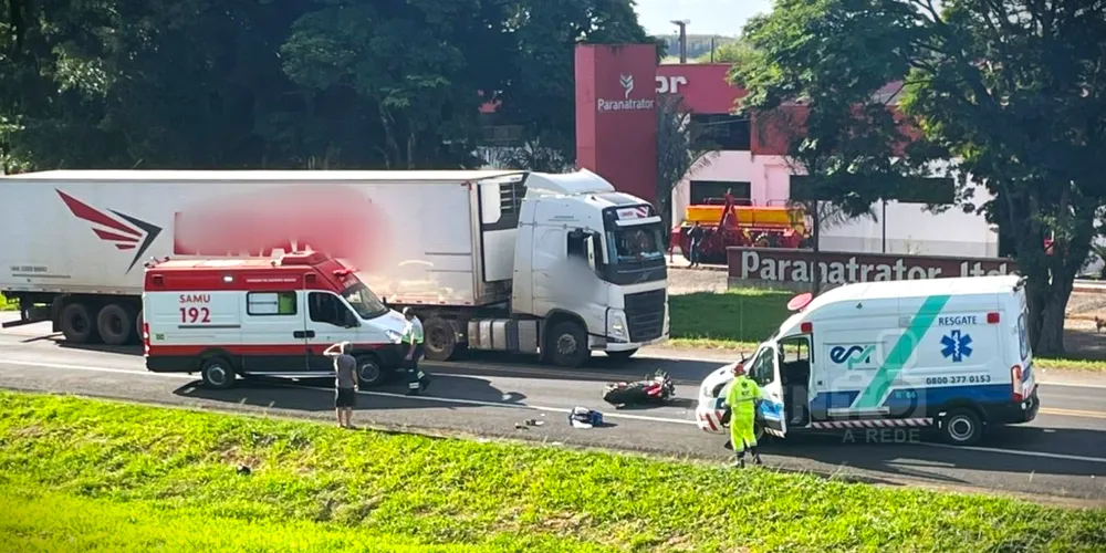 Equipes de socorro foram acionadas para o local da ocorrência