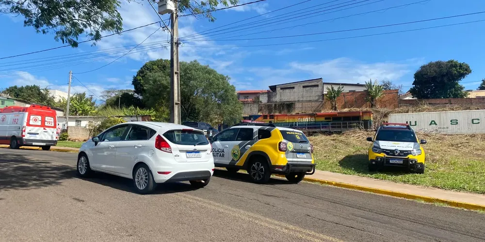 O acidente ocorreu nas proximidades do Colégio Estadual Vale do Saber, antigo Caic.