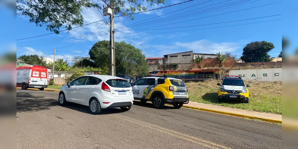 O acidente ocorreu nas proximidades do Colégio Estadual Vale do Saber, antigo Caic.