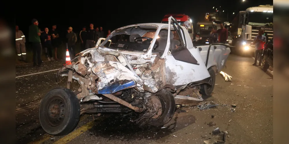Chevrolet Chevy ficou totalmente destruído com as colisões