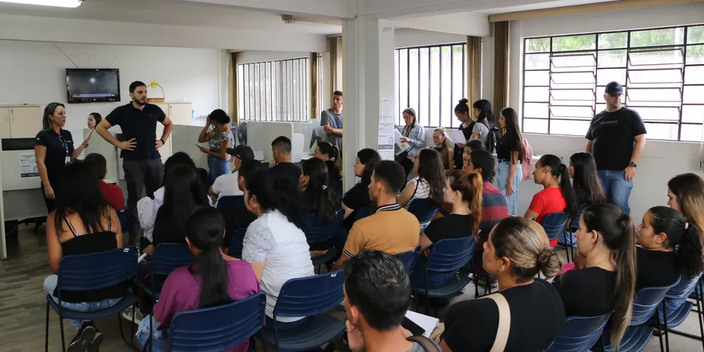 Ao todo, foram 160 pessoas inseridas no mercado de trabalho em Castro