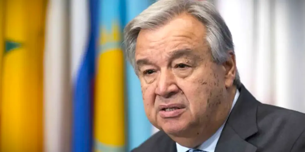 Secretário-geral da ONU, Antônio Guterres, se manifestou nas redes sociais
