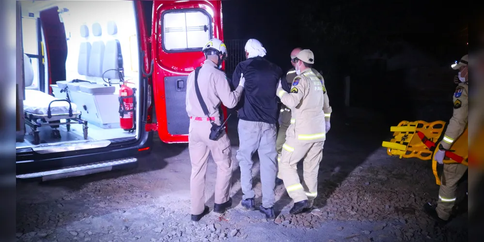 Homem foi socorrido e encaminhado à UPA Santana