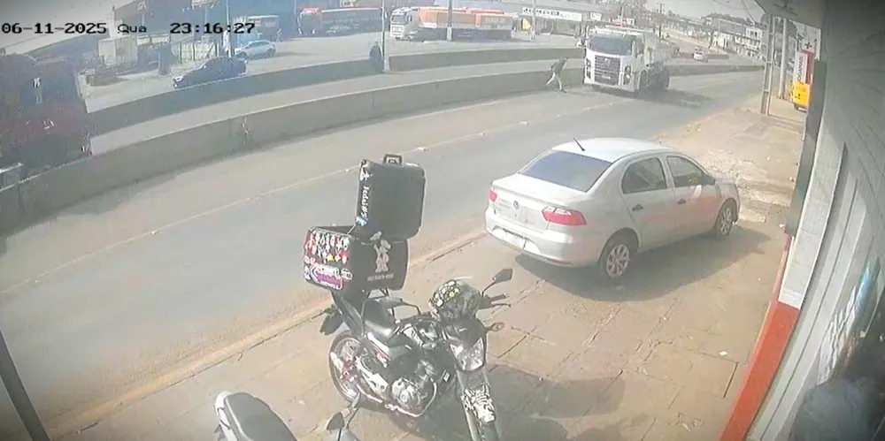 Jovem foi arremessado após ser atropelado na BR-373