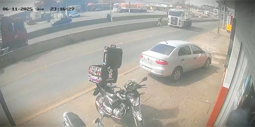 Jovem foi arremessado após ser atropelado na BR-373