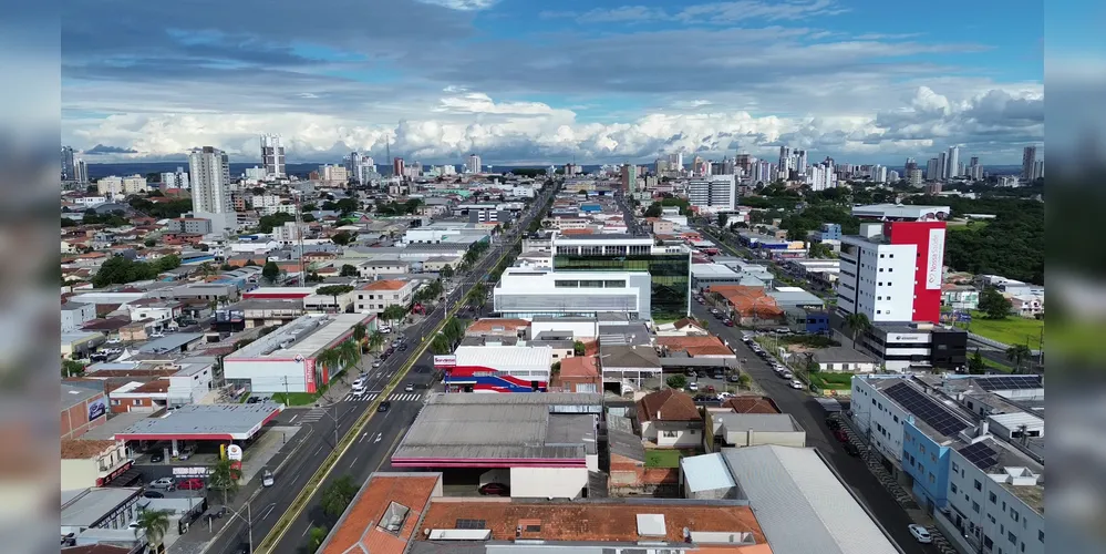 Região do bairro Nova Rússia, em Ponta Grossa