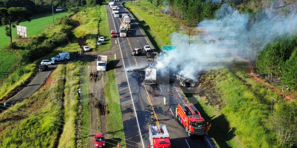 Ainda não há informações sobre o que provocou a batida