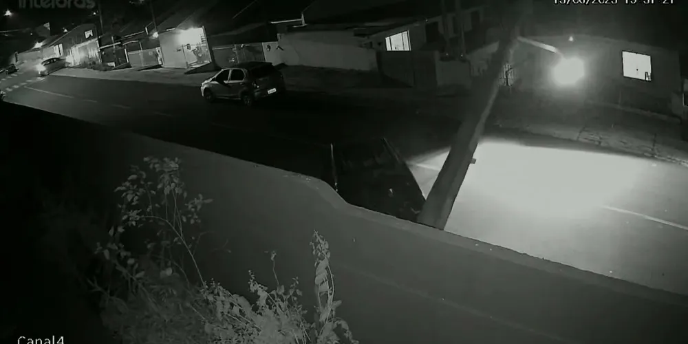 Acidente envolveu um veículo Ecosport