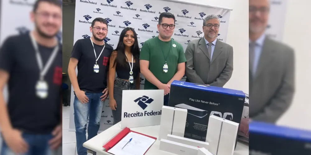 Produtos foram entregues pela Receita Federal em março